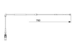 BALATA FİŞİ ÖN R.R 3 VOGUE L322 02 12-BOSCH 1987473009-SEM000012