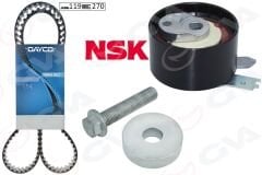 TRIGER SETI MERCEDES OM607 W176 W246 C117 W415 X156 . RENAULT CLIO IV 12 SYMBOL III 13 FLUENCE 09 MEGANE IV 15 SANDERO II 12 DUSTER 10 QASHQAI II 13 JUKE 10 1.5 dCi K9K EURO 5 119 DIS G:27mm-GVA 59T1420-A6079930597-130C14613R-130C11508R