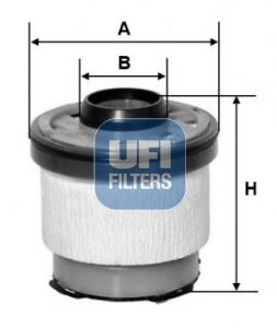 YAKIT FİLTRESİ RANGER 2.2TDCI 11-UFI 2610200-AB399176AC-1725552