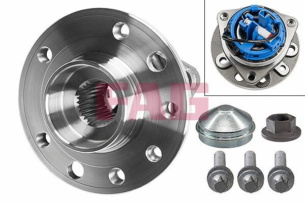 ÖN TEKER PORYASI RULMANLI VECTRA C 1.6 16V-1.9 CDTI-2.0 DTI-3.0 CDTI-SIGNUM 1.9 CDTI ABS Lİ 5 BİJON-FAG 713644270-1603255-1603295-93178661-93186388