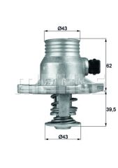 TERMOSTAT 105 BMW E38 E39 M60 62-MAHLE TM11105-11531437526