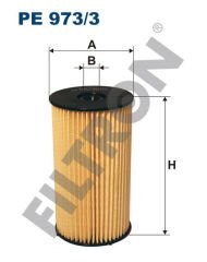 YAKIT FİLTRESİ CADDY III-PASSAT-TIGUAN-TOURAN-LEON-OCTAVIA-TOLEDO III-ALTEA XL 1.6TDI-1.9TDI-2.0TDI-FILTRON PE973.3-3C0127177-3C0127434