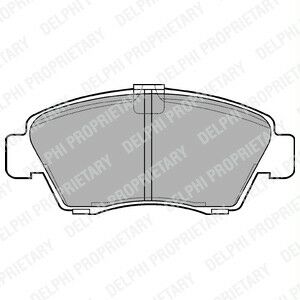 ÖN BALATA CIVIC V 1.4-1.5 16V 01/97-02/01 -JAZZ 1.2-1.4 03/02 JAZZ 1.2 08-DELPHI LP810-45022SR3G01-45022SAAE51-WVA21697
