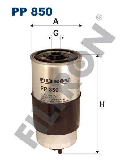 YAKIT FİLTRESİ PASSAT 1.9 TDI 97-00 -AUDI A4-A6-AUDI 80-VOLVO S70-FILTRON PP850-028127435A-31262351