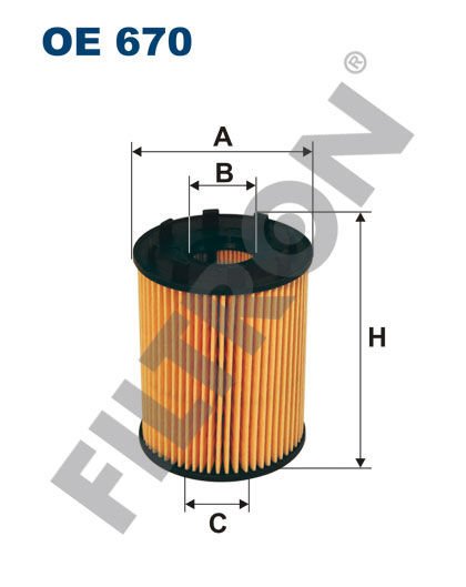 YAĞ FİLTRESİ ALBEA-DOBLO-PALIO-FIORINO-GRANDE PUNTO 1.3 JTD 03 ASTRA-COMBO-MERIVA-AGILA 1.3 CDTI-FILTRON OE670-73500049-5650342-95516104-650190