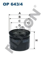 YAĞ FİLTRESİ CLIO III 05 CLIOV 19 FLUENCE 09 LOGAN 05 MEGANE II 02 08 MEGANE III 09 MASTER II 01 QASHQAI 06 12 JUKE 10 MICRA V 16 1.0 SCE 1.5 DCI 1.9 DCI-FILTRON OP643.4-8200768927-7711949630-1520800Q0G