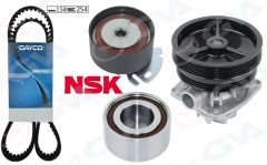 DEVİRDAİMLİ EKSANTRİK GERGİ KİTİ 158x254 BRAVA 95-01 -DOBLO 01- -PALIO-ALBEA 96- -MAREA 97-02 1.6-GVA 59WPK2140D-71736715-55171442-55176303