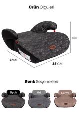 BEBEK KOLTUK YÜKSELTİCİ BODSTER GRİ YAŞ GRUP II-III/15-36 KG-AFT MOJ15303178-G-MO15303178-G