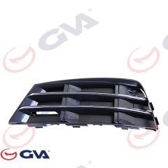 ÖN TAMPON SİS ÇERÇEVESİ SİSSİZ SOL NİKELAJLI SİYAH AUDI A4 2016-GVA 9109847-8W0807681R