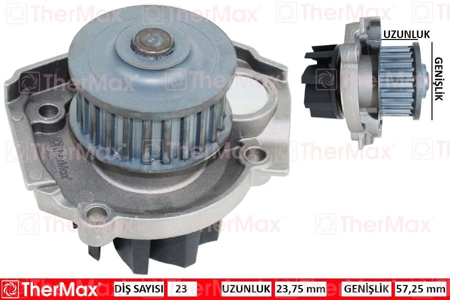 DEVİRDAİM FIAT DOBLO 01 LINEA 07 PUNTO 09 PANDA 10 ALBEA 07 ALFA ROMEO MITO 11 LANCIA YPSILON 10 FORD KA 08 1.2 1.4 1.4 TJET-THERMAX T01.189-55221397-55204538-71771599