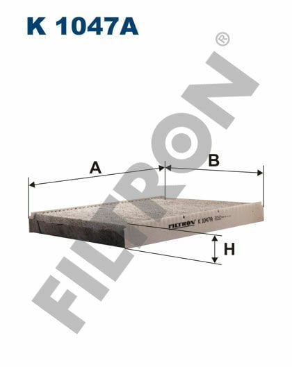 POLEN FİLTRESİ POLO3-POLO CLASSIC-GOLF3-GOLF4-BORA-A3-TOLEDO 97-04 -PASSAT 01-05 KARBONLU-FILTRON K1047A-1H0819644-1H0819644A-1H0819644B