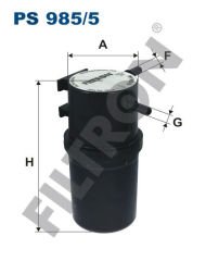 YAKIT FİLTRESİ VW AMAROK 2.0 TDİ 10-FILTRON PS985.5-2H0127401A-2H0127401B