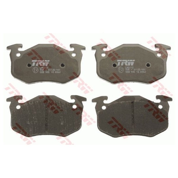 ARKA BALATA R9-R19-P106 96 P206 00 P306 97-01 MGN I-CLIO I-II -SAXO 96 XSARA 97 İNCE TİP-TRW GDB1305-7701203668-701204845-WVA20635