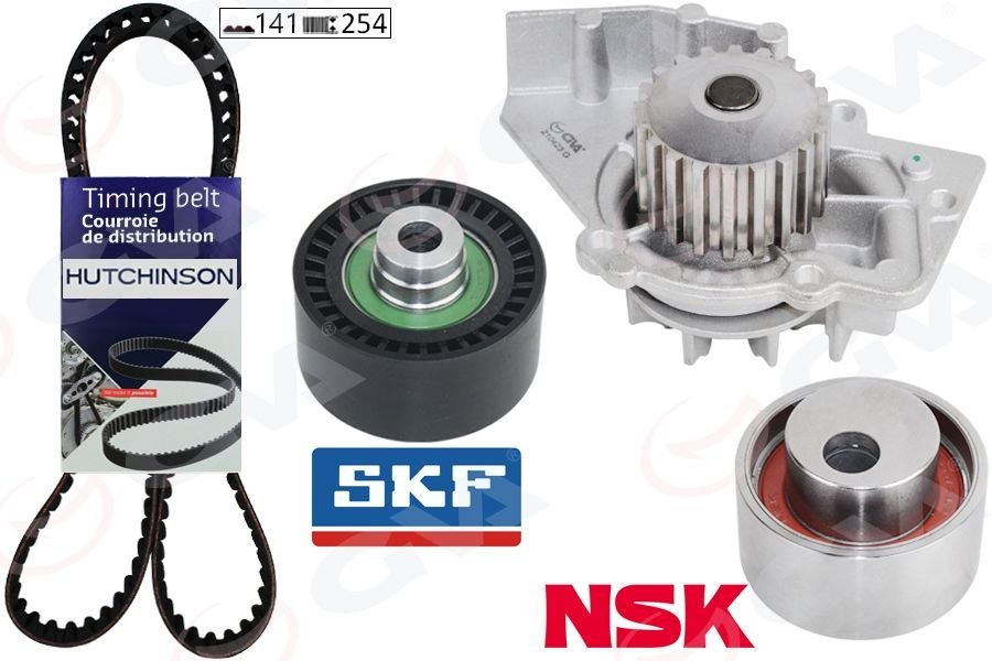 DEVİRDAİMLİ EKSANTRİK GERGİ KİTİ 141x254 SCUDO-P307-P406-PARTNER-BERLING-C5-JUMPY 2.0HDI-JTD DW10-GVA 59WPK4326-1609524680-16095246-0816.96