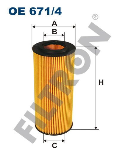 YAĞ FİLTRESİ TOUAREG 3.0 V6 10 A4 3.0-3.2 FSI 08 A5 3.0-3.2 10 A6 2.8-3.0-3.2 FSI 04-11-FILTRON OE671.4-06E115562-06E115562A-95810722200