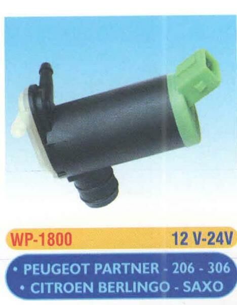CAM SU FİSKİYE POMPASI ÇİFT ÇIKIŞ PARTNER-BERLINGO-P206-P306-SAXO-EMA WP1800
