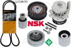 DEVİRDAİMLİ TRİGER SETİ GOLF4-BORA-OCTAVIA-LEON-CORDOBA-A3 1.9 TDI AGR K025559XS-GVA 59WPK7518-038198119D-038198119E