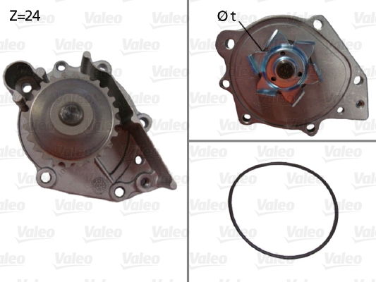 DEVIRDAIM POMPASI 18 K4F FREELANDER I L314 1.8 i 16V 98 00 ROVER COUPE KISKAC ILE-VALEO 506696-PEB10051-PEB102510L