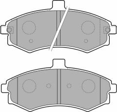 FREN BALATASI ÖN HYUNDAI ELANTRA. MATRİX 10/01 04/05-DELPHI