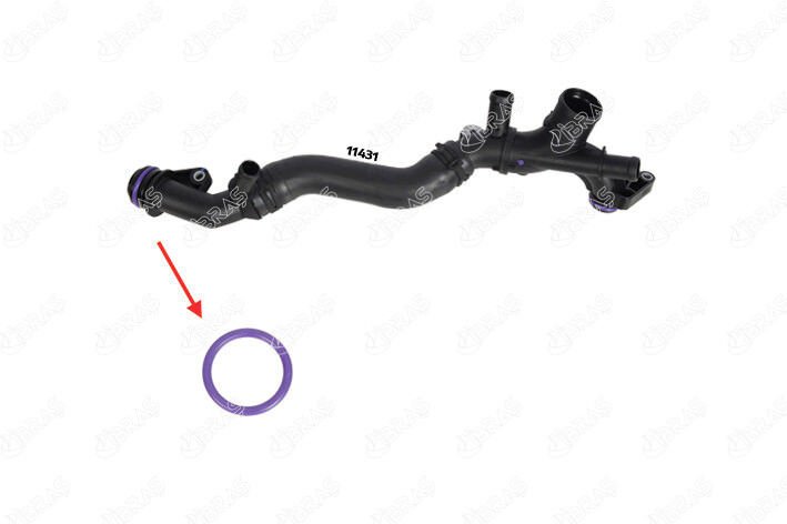 DEVİRDAİM BORUSU CONTASI MEGANE 4-CLIO V-KADJAR 1.3TCe-TALISMAN-DUSTER-DOKKER-QASHQAI 1.3DIG-T-IBRAS 11433-210497511R-2104900QAC