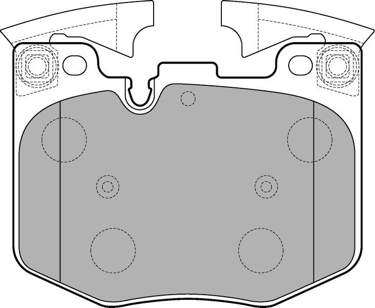 FREN BALATASI ON BMW G30 G20 G01 G02 G05 G06 G07 G29 G11 G12 G14 G15 G16 Z4 iX I20-DELPHI LP3235-34116888457-34116888458