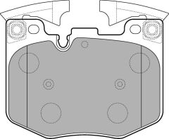 FREN BALATASI ON BMW G30 G20 G01 G02 G05 G06 G07 G29 G11 G12 G14 G15 G16 Z4 iX I20-DELPHI LP3235-34116888457-34116888458