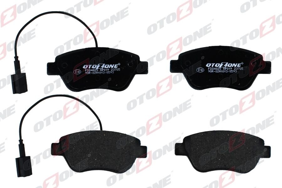 ÖN BALATA NEMO 1.3 HDİ 75 09 BIPPER 1.3 HDİ 75 10 BIPPER TEPEE 1.3 HDİ 10 FIORINO 1.4 1.3D 09 ÇİFT FİŞLİ-OTOZONE FDO4025-4254.C8-77365651-77364874