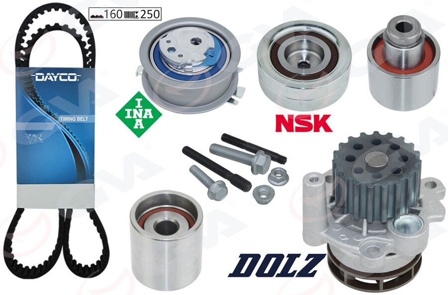 DEVİRDAİMLİ TRİGER SETİ CRAFTER-T6-A3-JETTA-CADDY-POLO-PASSAT 1.6-2.0 TDI CAYB/C/D- CAAB/C-CKUB-CFFB CFWA-CAGA-GVA 59WPK7577D-1-03L198119A-03L198119B-03L198119C