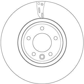 FREN DISKI ON 18 INC RANGE ROVER SPORT 2 L494 13 16 RANGE ROVER 4 VOGUE L405 12 DISCOVERY 5 L462 16-TRW DF6954S-LR081594-LR161889