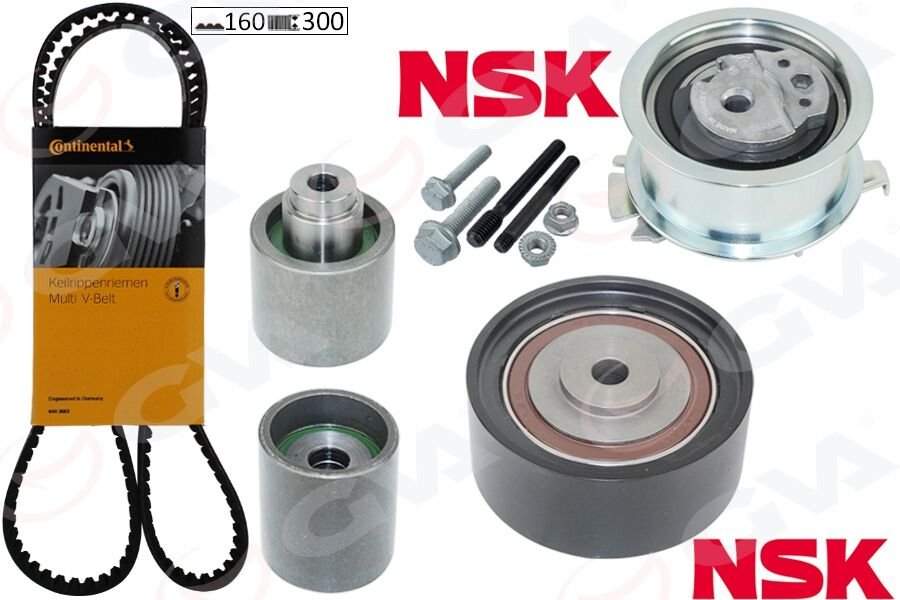 TRİGER SETİ AUDI A4-A5-A6-PASSAT-TIGUAN-SUPERB 2.0 TDI 10 CBAA-CBAB-CBBB-CBAC-CAGA-CAHA-GVA 59T7530-1-03L198119-03L198119E