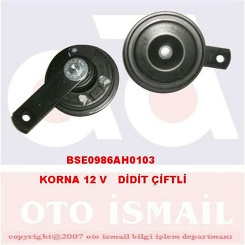KORNA 12 V DİDİT ÇİFTLİ-BOSCH 0986AH0103