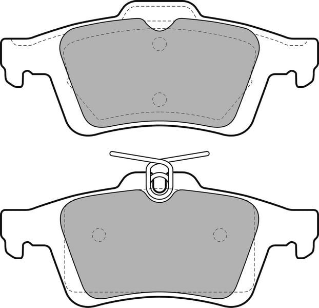 ARKA BALATA FOCUS II CMAX 03 CONNECT 02 LAGUNA III 07 VECTRA C 02 C5 08 SIGNUM 03 FTE KIRMIZI KUTU-VALEO 9005009-3M512M008AC-440601689R-WVA23482