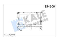 MOTOR SU RADYATORU BMW N47 N57 M57 E81 E82 E87 E88 E90 E92 E93 E84-KALE 354600-17117788903