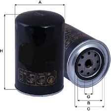 YAĞ FİLTRESİ İVECO YAĞ FİLTRESİ ZP 514 W 8005-OP 592/4-OC 308-SARDES SO852-1901603