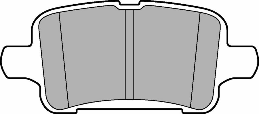 ARKA BALATA OPEL ASTRA K 1.0-1.4-1.4T-1.6T-1.6CDTI 16 106.5x46.3x16.6-DELPHI LP3218-39037199-95526568