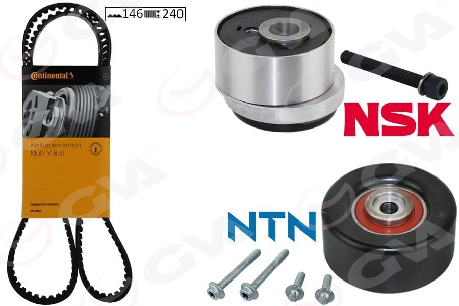 EKSANTRİK GERGİ KİTİ 146x240 ASTRA H-J-INSIGNIA-VECTRA C-CRUZE 1.6-1.8 Z16XEP-XER-A16LET-XER-B16XER-GVA 59T9007-1-1606314-1606355-95516739-95516740