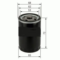 YAĞ FİLTRESİ C1-P107 1.0-COROLLA 1.3-1.3 12V-1.6-1.8 - AVENSIS 1.6-1.8-YARIS 1.3-1.5-CAMRY-CARINA x-SARDES SO918-1109.Y3-991503001-1560113051