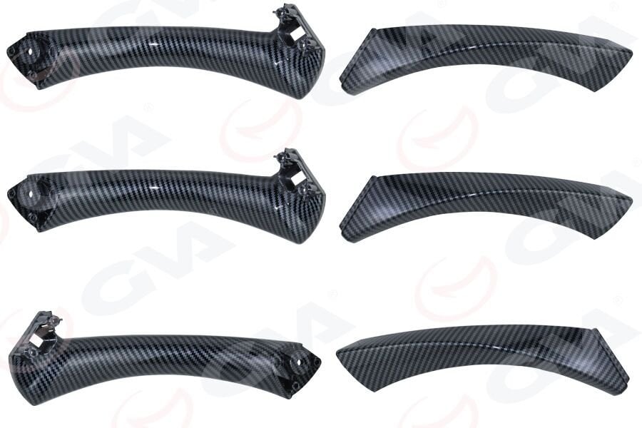 KAPI KOL TUTAMAK SETİ 6 PARÇA BMW E90 05 12 KARBON FİBER-GVA-51417230850-849-335-336