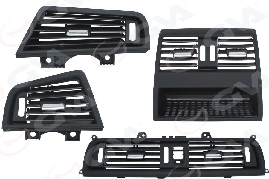 KLIMA KALORIFER IZGARASI 4 LÜ SET SIYAH BMW F10 LCI-GVA 9105448-64229166883-884-885-167