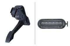 GAZ PEDAL KOMPLE TRANSIT V347 2.2TDCI 06 11-HELLA 6PV010946211-1723927-1930960-6C119F836CD