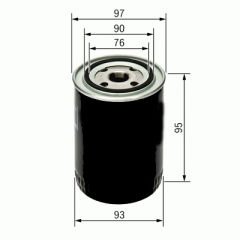 YAĞ FİLTRESİ FIESTA 1.8DI-FOCUS 1.8TDCI-1.8DI/TDDİ-1.8T-CONNECT 02 14 1.8TDCI TRANSIT T15-T12 2.5TD 95 01-SARDES SO854-4M5Q6714BA-4M5Q6714B1A-1322152