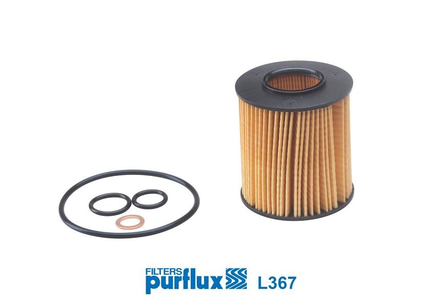 YAG FILTRESI BMW E81 E87 E46 E90 E91 E92 E60 X1 E84 X3 E83-PURFLUX L367-11427508969
