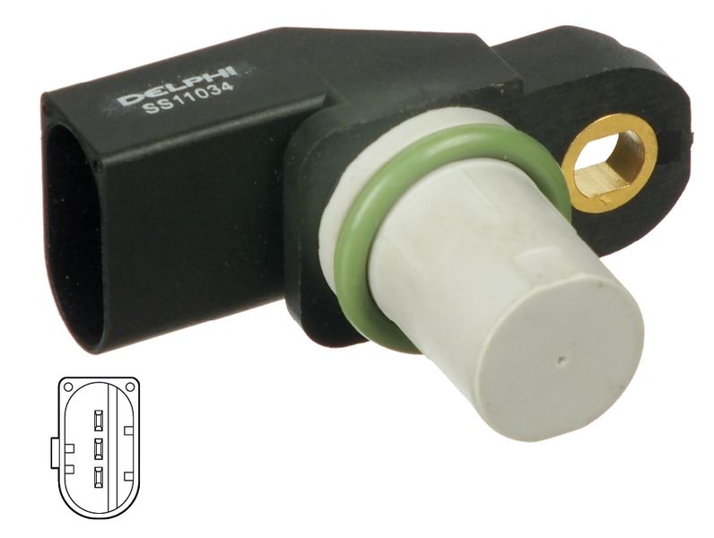 EKSANTRIK SENSORU BMW E38 E39 E46 E65 E66 E53 E83 Z3 Z4 Z8 FREELANDER 1 L314 2.0 TD4 00 06 R.R 3 VOGUE L322 3.6D 3.0D 02 12-DELPHI SS11034-13627796054-NSC100890L-8510297