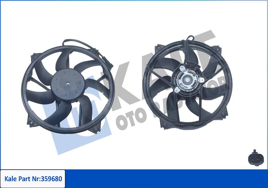 FAN MOTOR PARTNER-BERLINGO-C4-3008 2.0HDİ-308 1.6 16v 1.6-2.0HDİ 09-14-5008 2.0HDİ-BlueHDİ 09-17-KALE 359680-1253.T5-1253.Q4