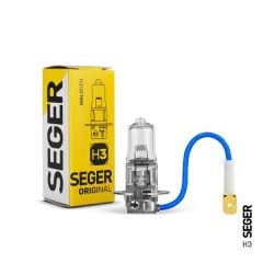 AMPUL H3 24V 70W PK22S STANDART YENİLEME 3.500K STANDART IŞIK-SEGER 206259