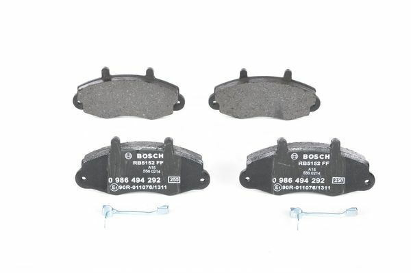0986TB2019 ÖN BALATA FORD TRANSİT T12 2.0-2.5DI-2.5TD-2.5TDİ 88-03.00 ÇAP 138.8- 64 -18.8-BOSCH 0986494292-92VB2K021AB-92VB2K021AC