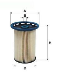 YAKIT FİLTRESİ PASSAT 1.6-2.0TDI 10 SAHARAN 2.0TDI 10 AUDI Q3 2.0TDI 11 ALHAMBRA 2.0TDİ10-SARDES SF349-7N0127177-7N0127177B