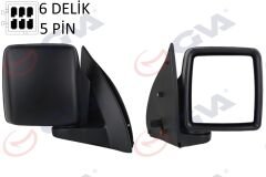 DIŞ DİKİZ AYNASI SAĞ COMBO C 01 ELEKTRİKLİ ISITMALI KONVEKS 5 FİŞ VM-965EHR-GVA-6428193