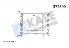 SU RADYATÖRÜ CHEVROLET AVEO-KALOS 1.4 OTOMATİK AL/PL/BRZ 600x418x16-KALE 372300-96536524-96816482-96536526