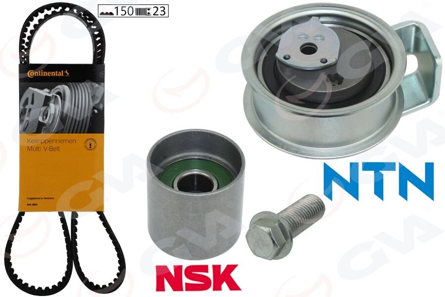 TRİGER SETİ 150x23 PASSAT1.8T 01-05 2.0 01-05 -A4-A6 1.8T BFB-AWM-AWT-ALT K035491XS KÜTÜKSÜZ-GVA 59T7525-06B198119A